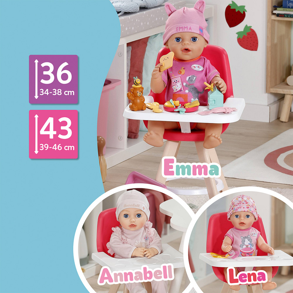 Стільчик для ляльки Baby Born – Час годування Днепр - изображение 6