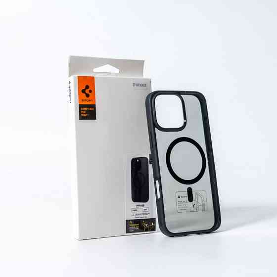 Чохол Spigen Magnetic Color для iPhone 15 Pro, черный Киев