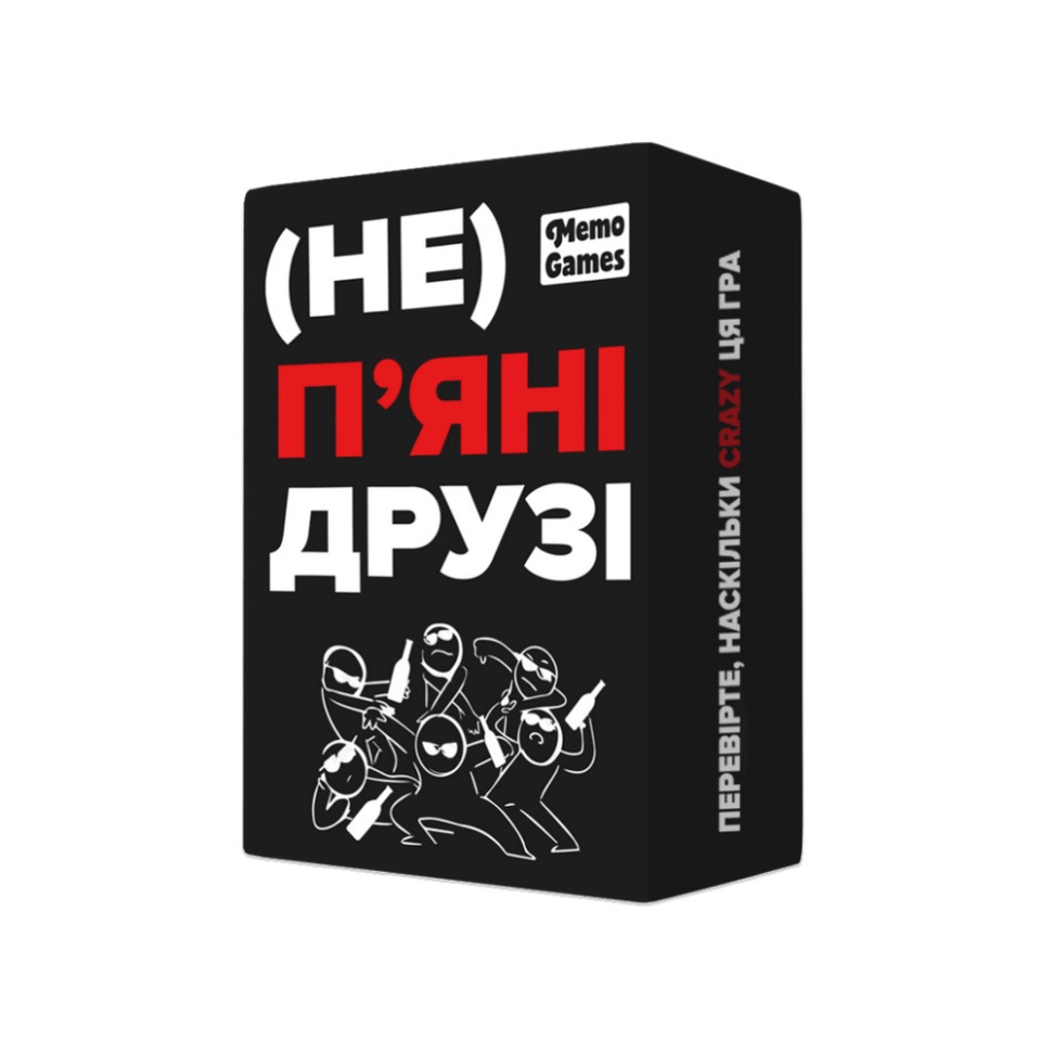 Настільна гра "(Не) п'яні друзі" 0030MG 180 карточек Вінниця - фото 1