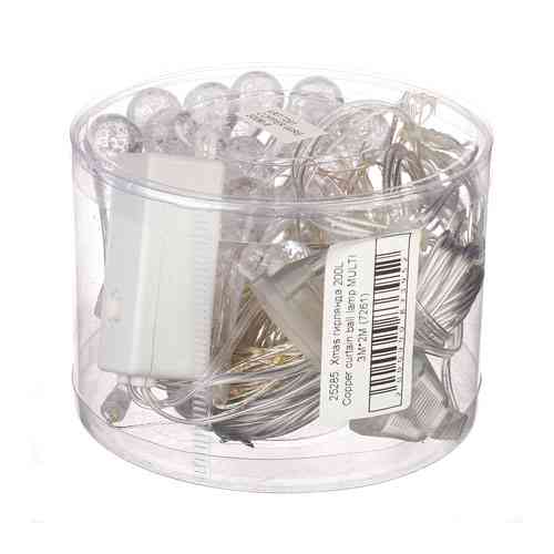 Гирлянда светодиодная новогодняя цветная Капля Росы 300 LED 3 x 1м Винница