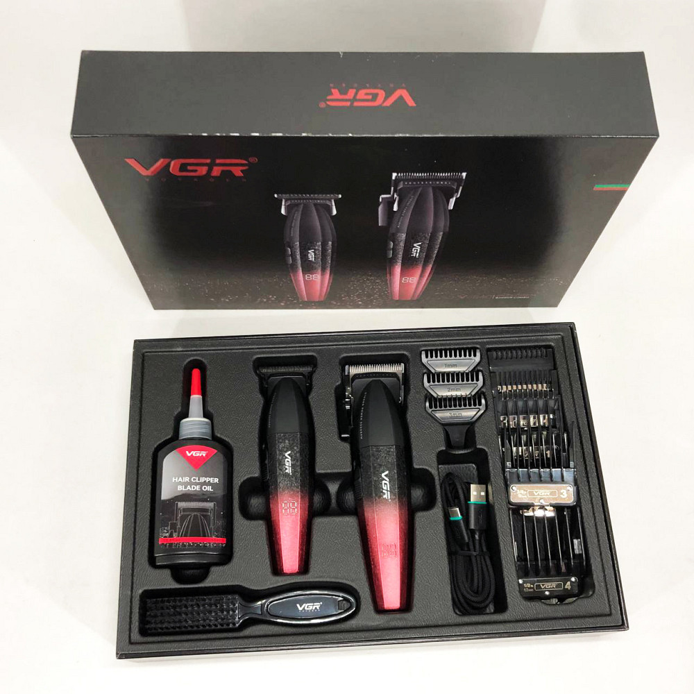 Машинка для стрижки посіченого волосся VGR V-640, Тример для самостійної стрижки волосся UW-66 Івано-Франківськ - фото 9