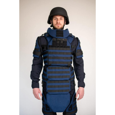 Бронекостюм Ukrainian Armor демінера Ладомир, клас захисту ДСТУ 2, розмір M, синій (FASDRPCBLUEM) Винница - изображение 2