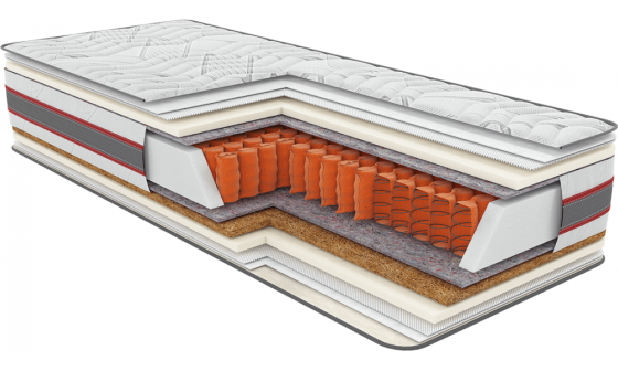 Ортопедический пружинный матрас EXTRA Хром (независимый пружинный блок)TM Come-For 160х190 Харьков