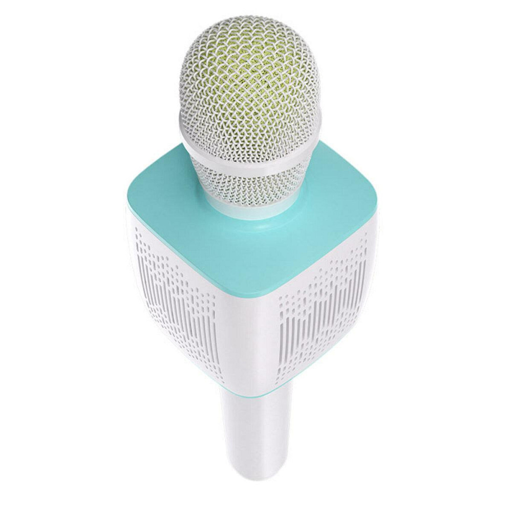 Портативна акустика HOCO BK5 Cantando karaoke microphone Blue 6931474742308 Одеса - фото 4