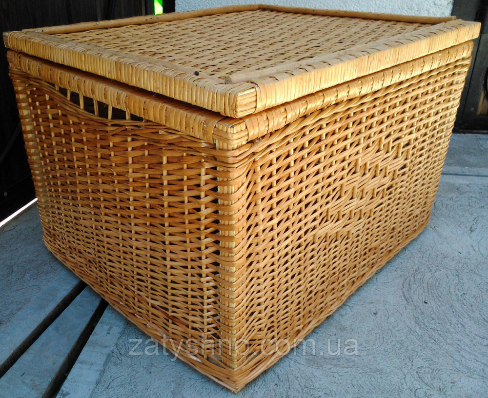 Скриня ящик із лози плетений Київ - фото 4