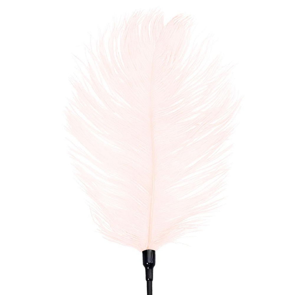 Щекоталка со страусиным пером Art of Sex – Feather Tickler, светло-розовая Sex Aura Киев - изображение 3