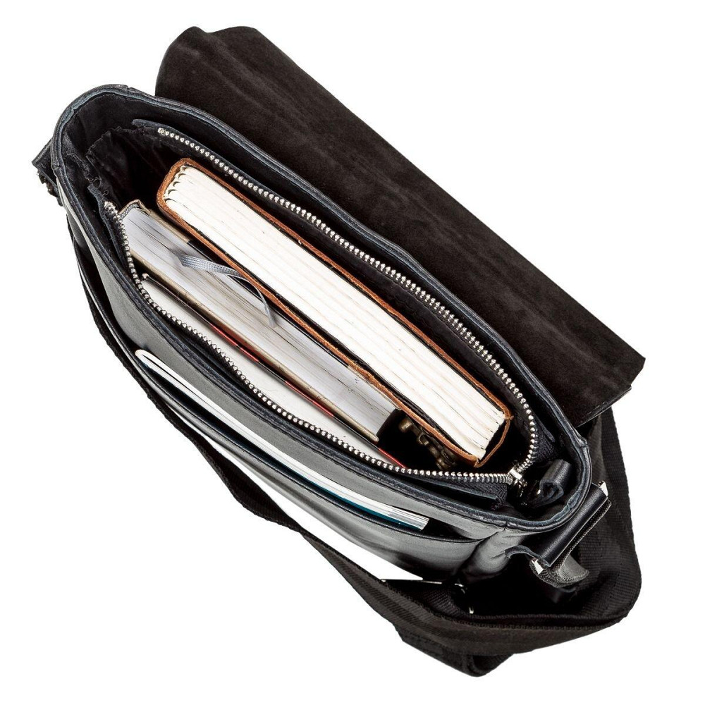 Сумка мужская SHVIGEL 00878 Черная Киев - изображение 5