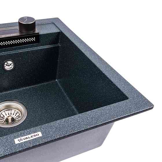 VALESO Гранітна мийка VALESO VIVA 5149 матова Антрацит Киев