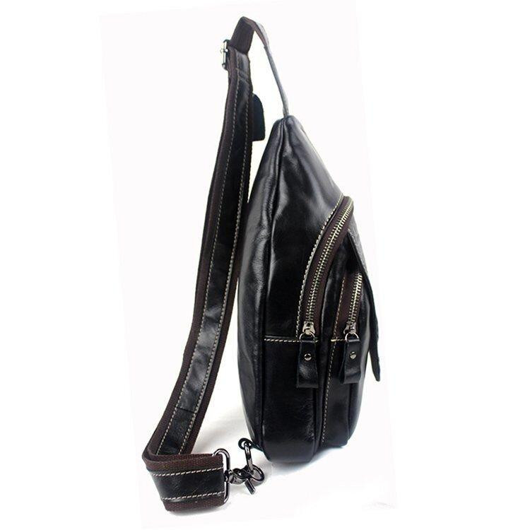 Сумка мужская на плечо Vintage 14760 Черная Киев - изображение 4