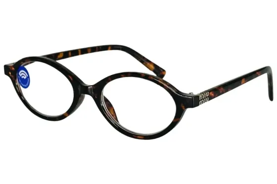 Очки с диоптриями Коричневый Blue Blocker MIU MIU +1.0 Луцьк