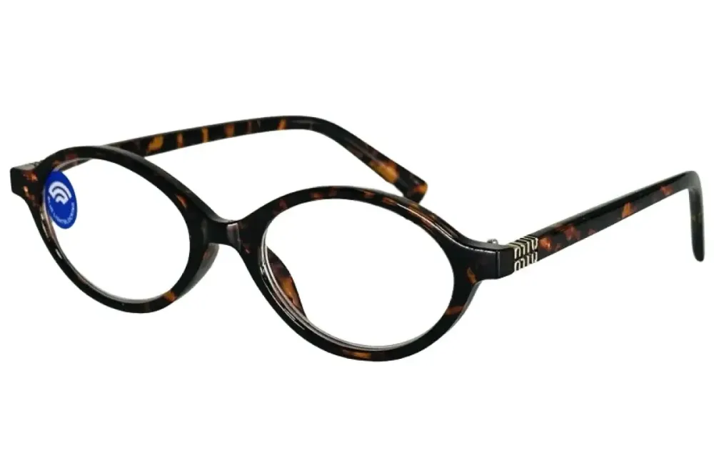 Очки с диоптриями Коричневый Blue Blocker MIU MIU +1.0 Луцьк - фото 1