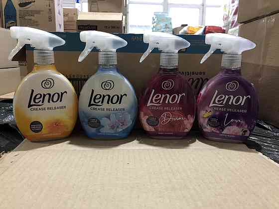 Lenor Crease Releaser — засіб для розгладження складок, 500 мл, 4 аромати Київ