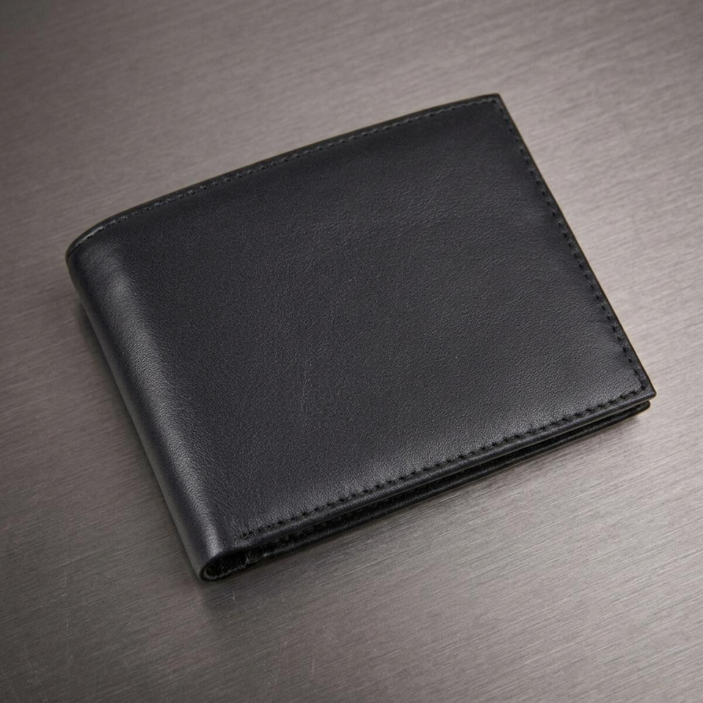 Кошелек мужской Vintage 14449 Черный Киев - изображение 11