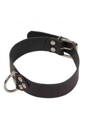 Нашийник Leather Collar, Black Sex Aura Київ