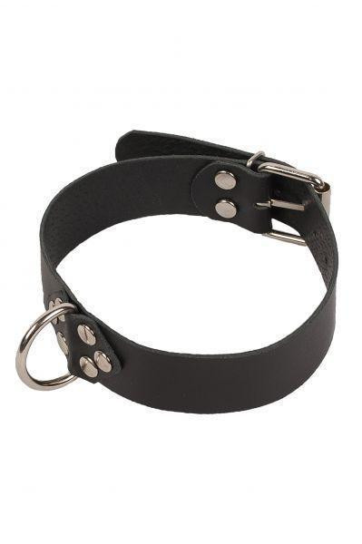 Нашийник Leather Collar, Black Sex Aura Київ - фото 1