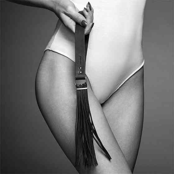 Флогер Bijoux Indiscrets MAZE — Tassel Flogger Black Sex Aura Київ