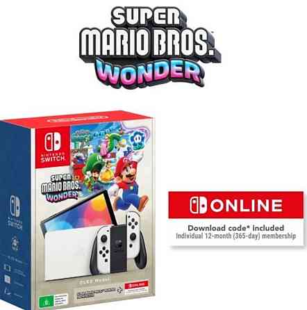 Приставка Nintendo Switch OLED + Mario Wonder. Харьков