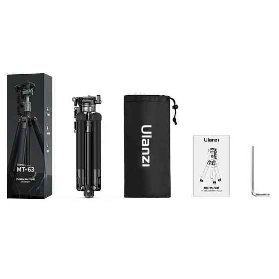 Штатив/монопод портативный для телефона камеры 26-145см Ulanzi MT-63 Киев