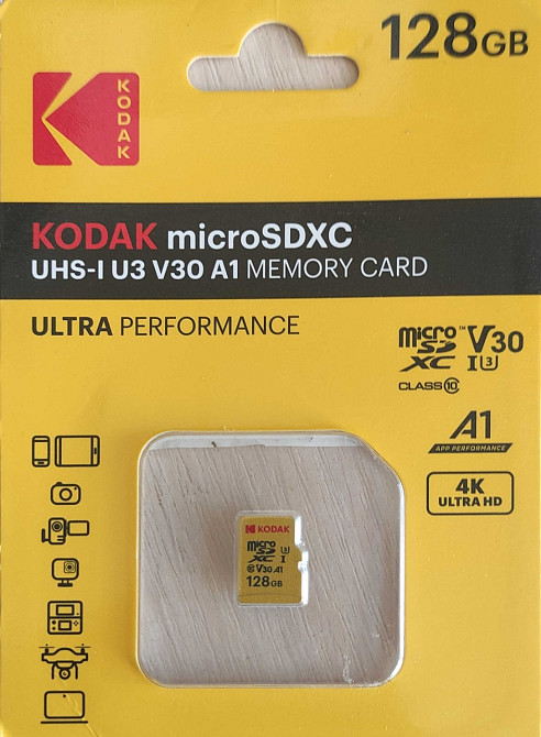 Карта памяти 128гб микро сд для телефона смартфона,регистратора. Киев - изображение 2