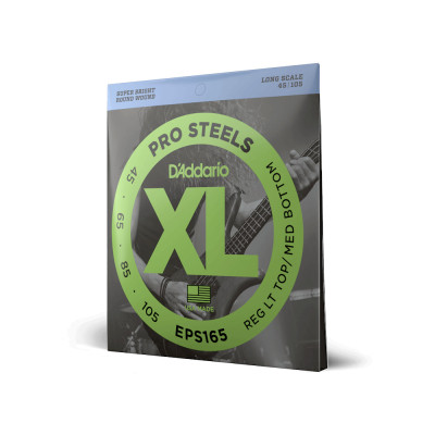 Струны для гитары D'Addario XL Prosteels Reg Light Top / Med Bottom (45-105) (EPS165) Винница - изображение 2