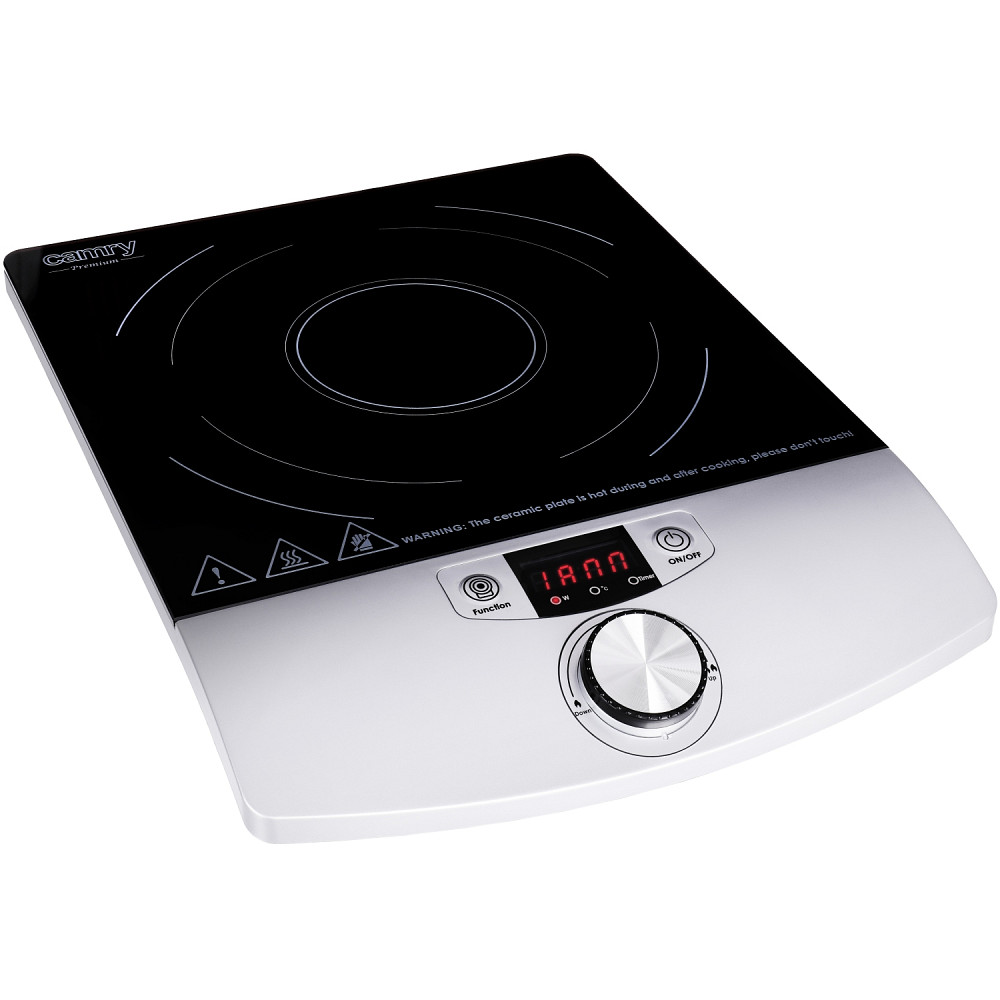 Плита настільна Camry CR 6515 індукційна/ конфорок:1/ 20-2000Вт/ 60°-240° С/ склокераміка Винница - изображение 4