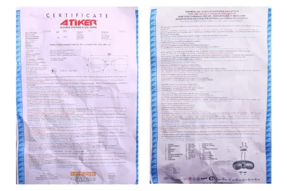 Баллон ГБО тороидальный внутренний H200*D600мм 42л Atiker Винница