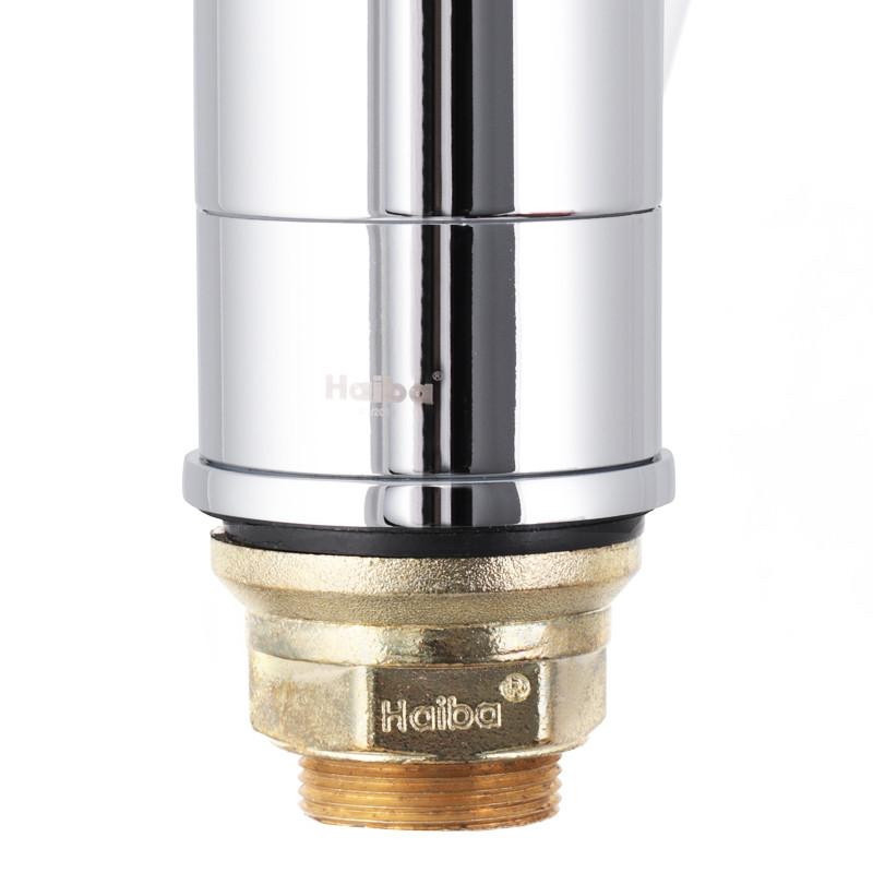 Смеситель для кухни / умывальник Haiba AGAT 555 (излив 15 см, латунь) Черновцы - изображение 3