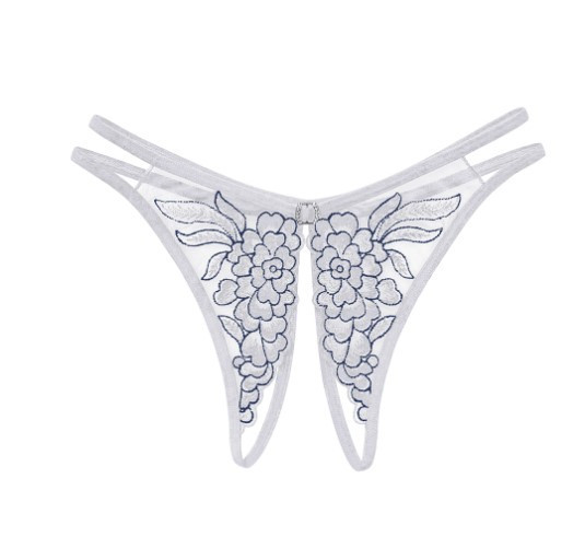 Трусики з розрізом білі - розмір 42-44, талія до 75см Київ - фото 1