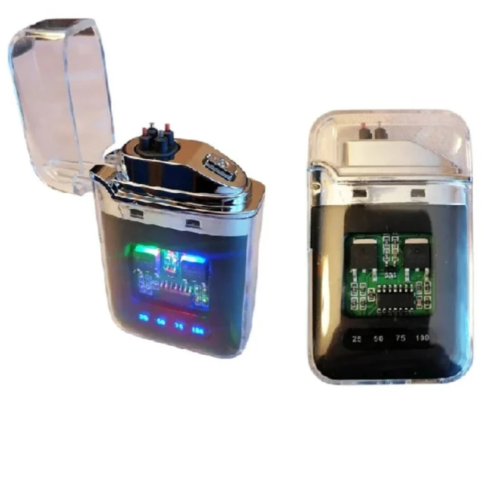 Импульсная USB зажигалка ZGP 335: электродуговой поджиг, экономия заряда, ветро- и морозоустойчивая Одесса - изображение 1