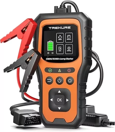 Пусковий пристрій OBD2 сканер Power bank Trekure 5000A 3в1 Вінниця