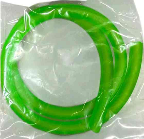 Шланг паливний Ø5mm, 1 метр (силіконовий, зелений) Мукачево