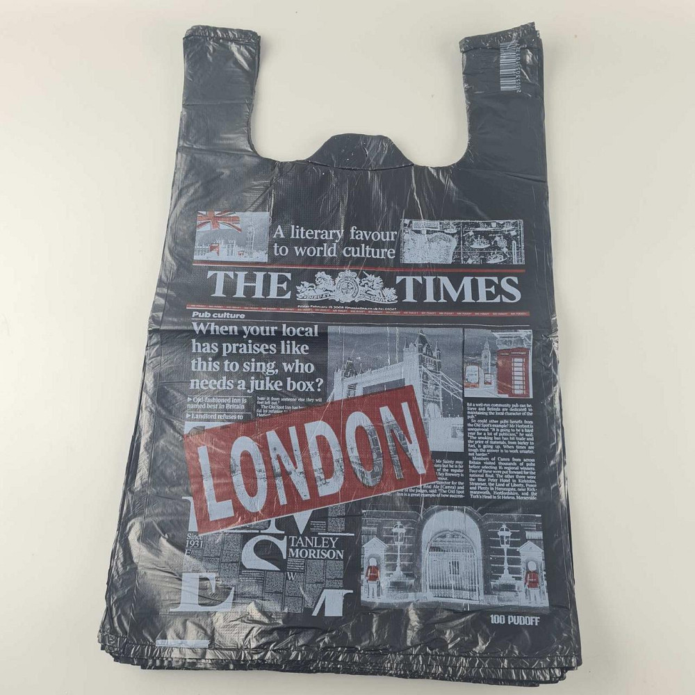 Пакет майка полиэтиленовая (тип FA) 300(2*70)*530