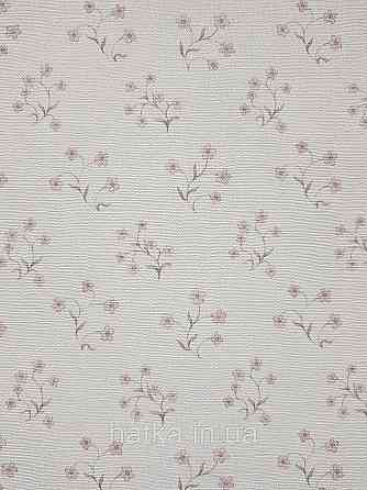 Шпалери вінілові на флізеліні A.S.Creation Maison charme 0.53x10 прованс квіти гілки маленькі рожеві Київ