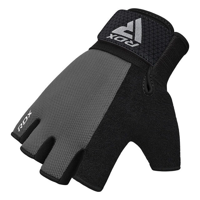 Перчатки для фітнесу RDX W1 Half Gray Plus M Кам'янське - фото 3