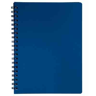 Тетрадь Buromax Status A4 80 листов, клетка пластиковая обложка Маренго (BM.24452153-53) Винница