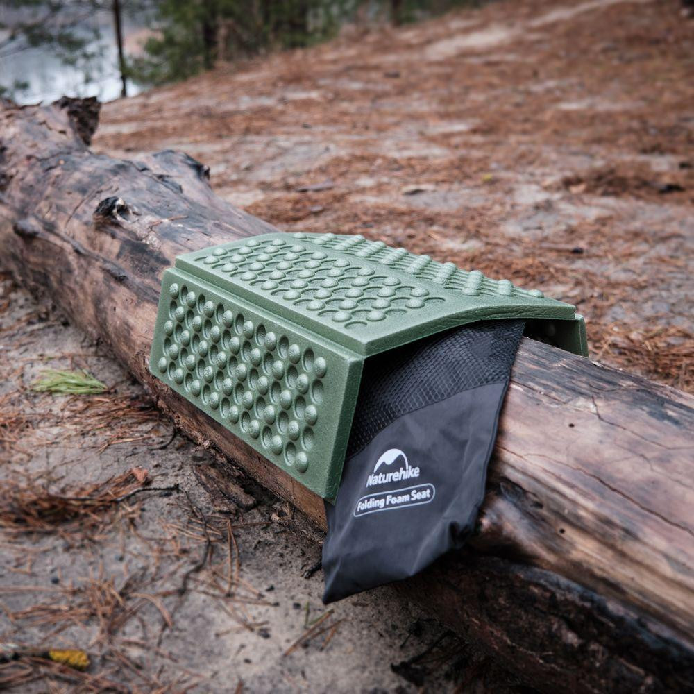 Сидушка складна XPE з чохлом Naturehike NH20PJ025, 15 мм, темно-зелений Київ - фото 9