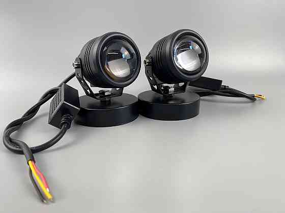 Фари-лінзи LED протитуманні (комплект 2 шт.), 1 фара — 26W реальних ватів, 2 шт. — 52W реальних, 3 дроти Мукачево