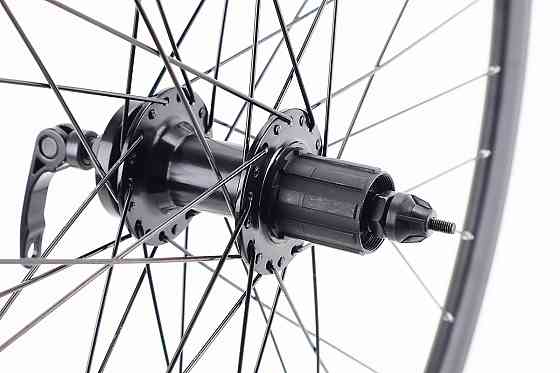 Колесо 29" заднє V/Disk-brake, обід "крапля" та втулка 14Gx36H алюмінієві NECO MS37R, під касету 8-9зв, кріпл. ексцентрик, "GRAVIT Бершадь