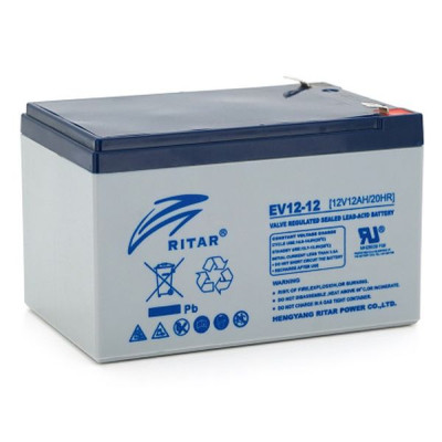 Батарея к ИБП Ritar EV12-12, 12V 12Ah (EV12-12) Винница - изображение 1