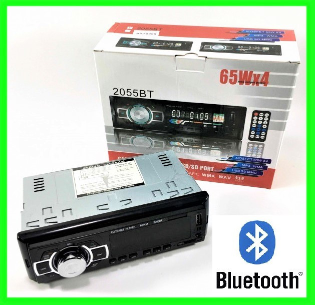 Автомагнитола с Bluetooth и Мр3 USB MicroSD Автомобильная Магнитола с Блютуз Мощность 4х65вт max Днепр - изображение 4