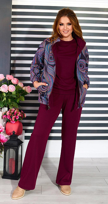 Прогулянковий костюм-трійка (48) Київ - фото 2