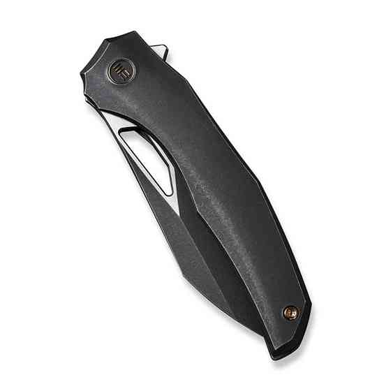 Ніж складаний туристичний WE Knife Ignio Mystery Box, (8.4 см) CPM 20CV / титан 6AL4V чорний Київ