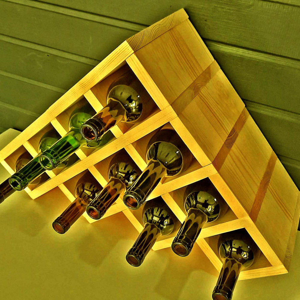 Настільна винна полиця "Візітор" каррі Миколаїв - фото 1