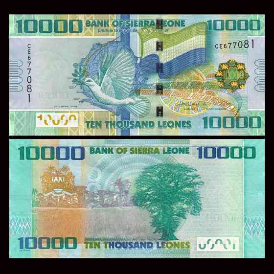 Сьерра Леоне 10000 leones 2010 Pick 33 UNC Полтава