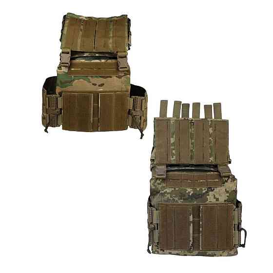 Тактическая плитоноска с быстросъемной системой (без плит) Мультикам Винница