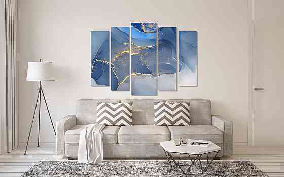 Модульна картина у вітальню/ спальню Флю-Арт LM015_5 99х140 см Київ