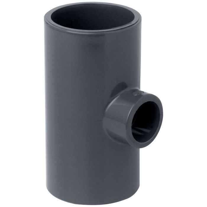 Трійник ПВХ Era UST0275x63 редукційний, d75х63 мм Київ - фото 1