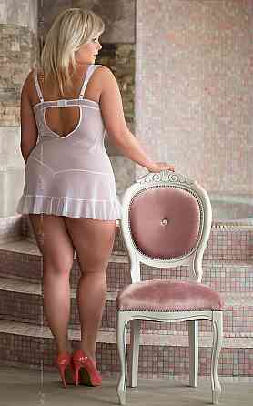 Пеньюар - Bianca, white - XL Sex Aura Київ