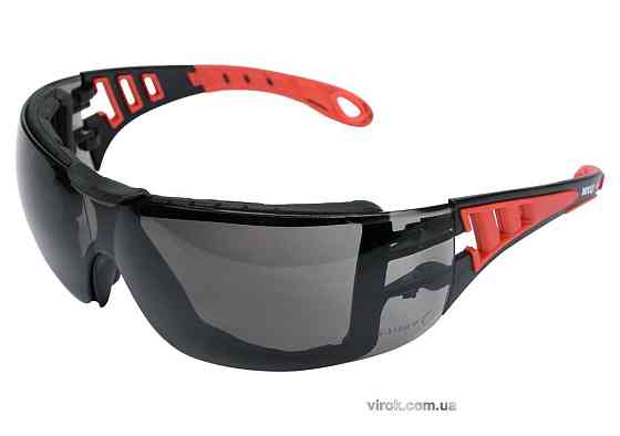 Окуляри захисні YATO відкриті, затемнені, зі зміцненими еластичними дужками [12] Одесса