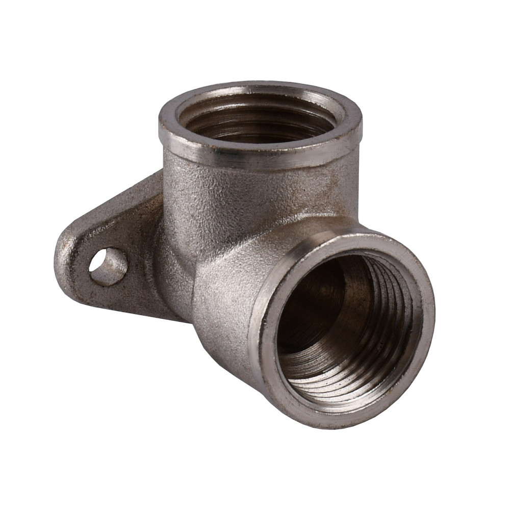 Кутник SOLOMON 1/2″ НІКЕЛЬ ВВ 8221 монтажний N (000029898) Киев - изображение 1